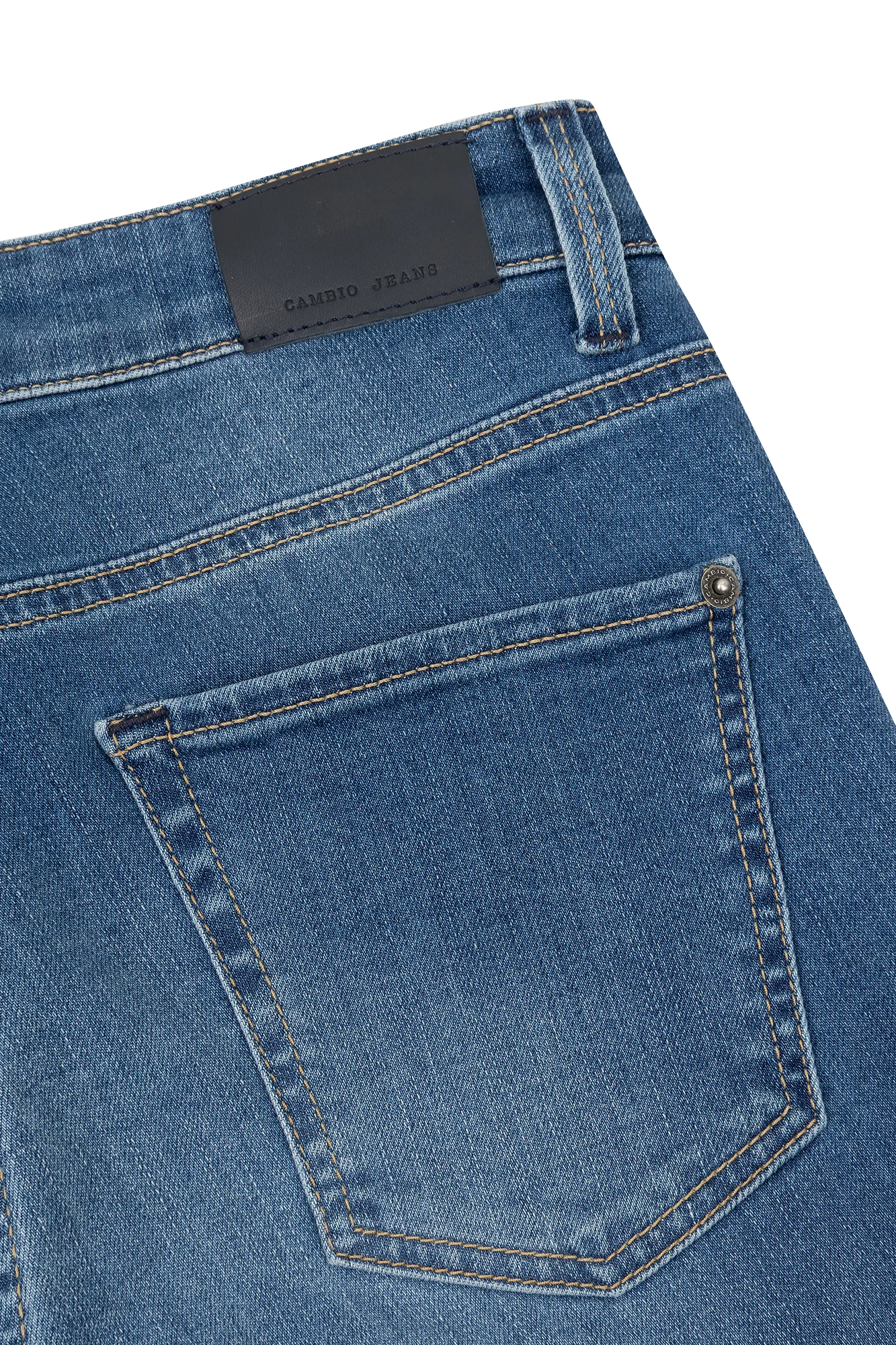 Paris Flared Broek Blauw Wash - Image 3